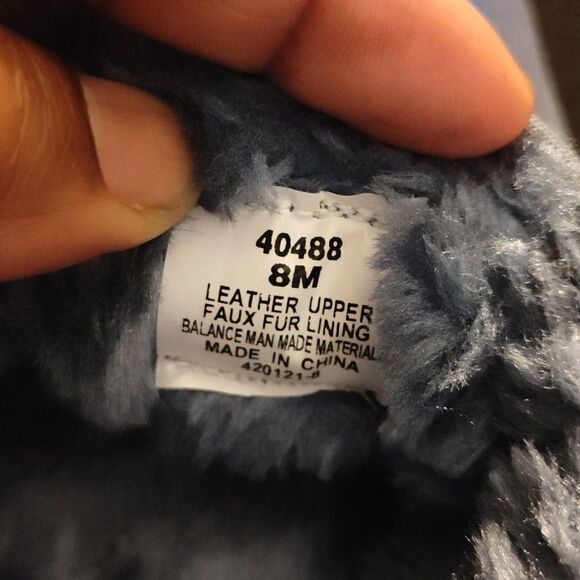 Minnetonka blue suede fur lining nwot🎉 will remove soon!!!! - Picture 4 of 5